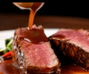 Sauce Périgueux truffé 3%, mariage raffiné de truffes, Madère et jus de cèpes